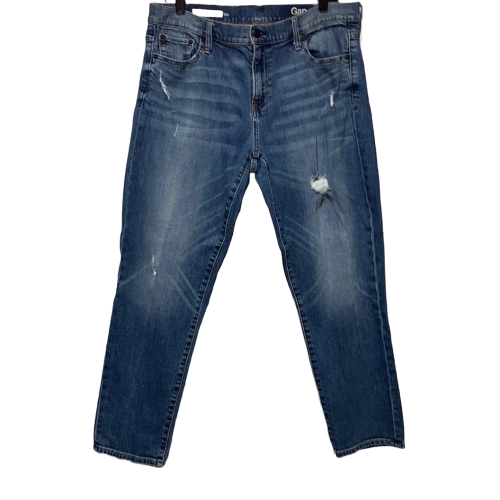 GAP 1969 Girlfriend Distressed Jeans Size 33R